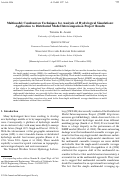 Cover page: Multimodel Combination Techniques for Analysis of Hydrological Simulations: Application to Distributed Model Intercomparison Project Results