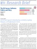 Cover page: The IGS Survey: California Politics and Policy