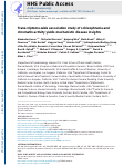 Cover page: Transcriptome-wide association study of schizophrenia and chromatin activity yields mechanistic disease insights