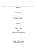 Cover page: Generalized Solovay Measures, the HOD Analysis, and the Core Model Induction