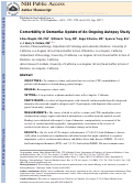 Cover page: Comorbidity in Dementia: Update of an Ongoing Autopsy Study