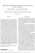 Cover page: Mitigating Residential Exposure to Secondhand Tobacco Smoke