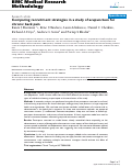 Cover page: Comparing recruitment strategies in a study of acupuncture for chronic back pain