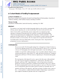 Cover page: A Cohort Model of Fertility Postponement