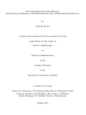 Cover page: Surveying Personality with Behavior: The Situational Influences and Individual Outcomes of Self-Monitoring Behavior