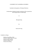 Cover page: Systematic interrogations of biological functions