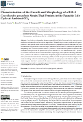 Cover page: Characterization of the Growth and Morphology of a BSL-2 <i>Coccidioides posadasii</i> Strain That Persists in the Parasitic Life Cycle at Ambient CO<sub>2</sub>.