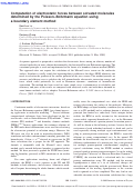 Cover page: Computation of electrostatic forces between solvated molecules determined by the Poisson-Boltzmann equation using a boundary element method