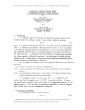 Cover page: A generalized conjugate gradient method for nonsymmetric systems of linear equations