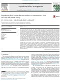 Cover page: Simulation of the redistribution and fate of contaminants from soil-injected animal slurry