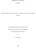 Cover page: Early Zionist-Kurdish Contacts and the Pursuit of Cooperation: the Antecedents of an Alliance, 1931-1951