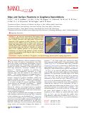 Cover page: Edge and Surface Plasmons in Graphene Nanoribbons