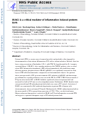 Cover page: IRAK1 Is a Critical Mediator of Inflammation-Induced Preterm Birth.