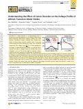 Cover page: Understanding the Effect of Cation Disorder on the Voltage Profile of Lithium Transition-Metal Oxides