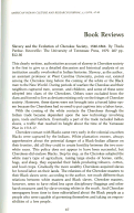 Cover page: Slavery and the Evolution of Cherokee Society, 1540-1866. By Theda Perdue.