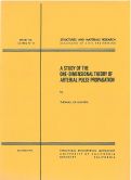 Cover page: A Study of the One-Dimensional Theory of Arterial Pulse Propagation