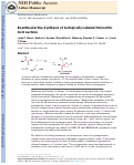 Cover page: Enantioselective Synthesis of Isotopically Labeled Homocitric Acid Lactone