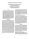 Cover page: A Bayesian Network Model of Causal Learning