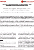 Cover page: Fiber Force: A Fiber Diet Intervention in an Advanced Course-Based Undergraduate Research Experience (CURE) Course