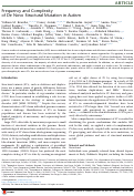 Cover page: Frequency and Complexity of De Novo Structural Mutation in Autism