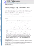 Cover page: Correlates of injecting in an HIV incidence hotspot among substance users in Tijuana, Mexico