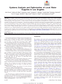 Cover page: Systems Analysis and Optimization of Local Water Supplies in Los Angeles