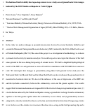 Cover page: Evaluation of faults stability due to passing seismic waves: Study case of groundwater level changes induced by the 2011 Tohoku earthquake in Central Japan