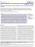 Cover page: Productive common light chain libraries yield diverse panels of high affinity bispecific antibodies