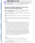 Cover page: Biological response to nano-scale titanium dioxide (TiO2): role of particle dose, shape, and retention.