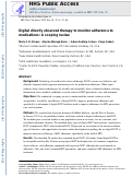 Cover page: Digital directly observed therapy to monitor adherence to medications: a scoping review