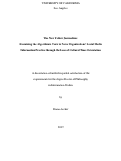 Cover page: The New Yellow Journalism: Examining the Algorithmic Turn in News Organizations’ Social Media Information Practice through the Lens of Cultural Time Orientation