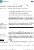 Cover page: Olfactory Neuroblastoma: Re-Evaluating the Paradigm of Intracranial Extension and Cyst Formation