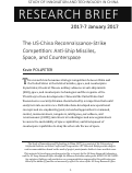 Cover page: The US-China Reconnaissance-Strike Competition: Anti-Ship Missiles,Space, and Counterspace