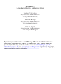 Cover page: Race Matters: Latino Racial Identities and Political Beliefs