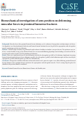 Cover page: Biomechanical investigation of arm position on deforming muscular forces in proximal humerus fractures