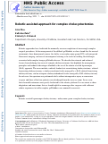 Cover page: Robotic-assisted approach for complex cholecystectomies.