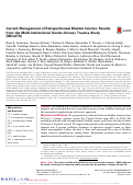 Cover page: Current Management of Extraperitoneal Bladder Injuries: Results from the Multi-Institutional Genito-Urinary Trauma Study (MiGUTS).