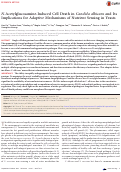 Cover page: N-Acetylglucosamine-Induced Cell Death in Candida albicans and Its Implications for Adaptive Mechanisms of Nutrient Sensing in Yeasts