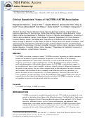 Cover page: Clinical Geneticists' Views of VACTERL/VATER Association