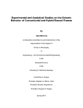 Cover page: Experimental and Analytical Studies on the Seismic Behavior of Conventional and Hybrid Braced Frames