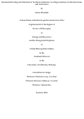 Cover page: Residential heating electrification in Northern California: locating transitions in infrastructures and institutions