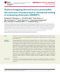 Cover page: A phenomapping-derived tool to personalize the selection of anatomical vs. functional testing in evaluating chest pain (ASSIST).