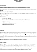 Cover page: Hydroxyurea-induced amyopathic dermatomyositis presenting with heliotrope erythema