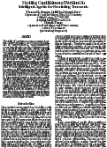 Cover page: Modeling Capabilities and Workload in Intelligent Agents for Simulating Teamwork