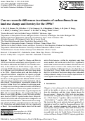 Cover page: Can we reconcile differences in estimates of carbon fluxes from land-use change and forestry for the 1990s?