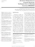 Cover page: Identifying Spanish Language Competent Physicians: The Diabetes Study of Northern California (DISTANCE).