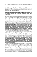 Cover page: Sacred Language: The Nature of Supernatural Discourse in Lakota. By W. K. Powers./ Renewing the World: Plains Indian Religion and Morality. By H. L. Harrod.