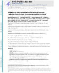 Cover page: Validation of Adult Spinal Deformity Surgical Outcome Prediction Tools in Adult Symptomatic Lumbar Scoliosis.