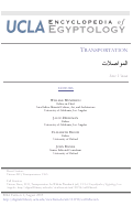 Cover page of Transportation