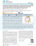 Cover page: Integrating Computational Methods in Network Pharmacology and <i>In Silico</i> Screening to Uncover Multi-targeting Phytochemicals against Aberrant Protein Glycosylation in Lung Cancer.